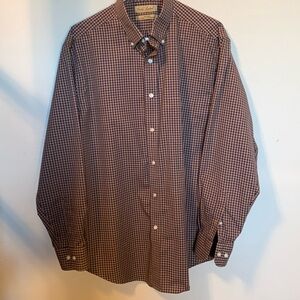 Men’s Roundtree & Yorke Gold Label long sleeve button-down large